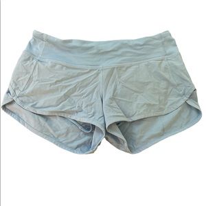 Cascade blue lululemon speed up shorts